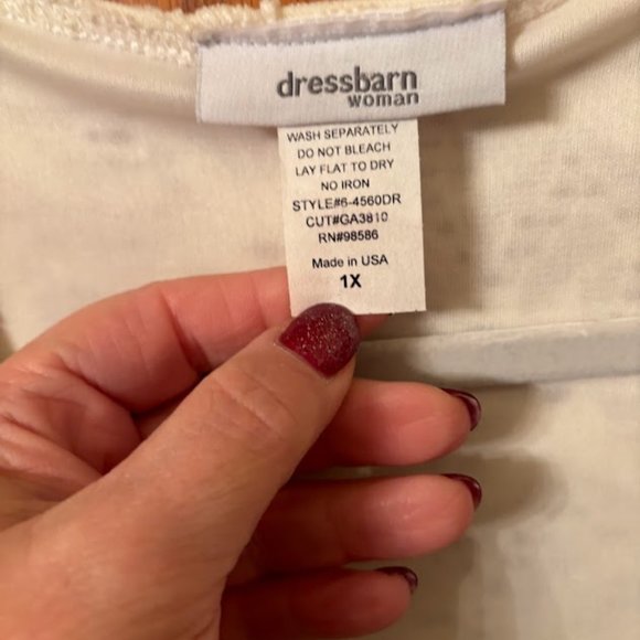 Dress Barn Lace Tunic - Picture 2 of 2